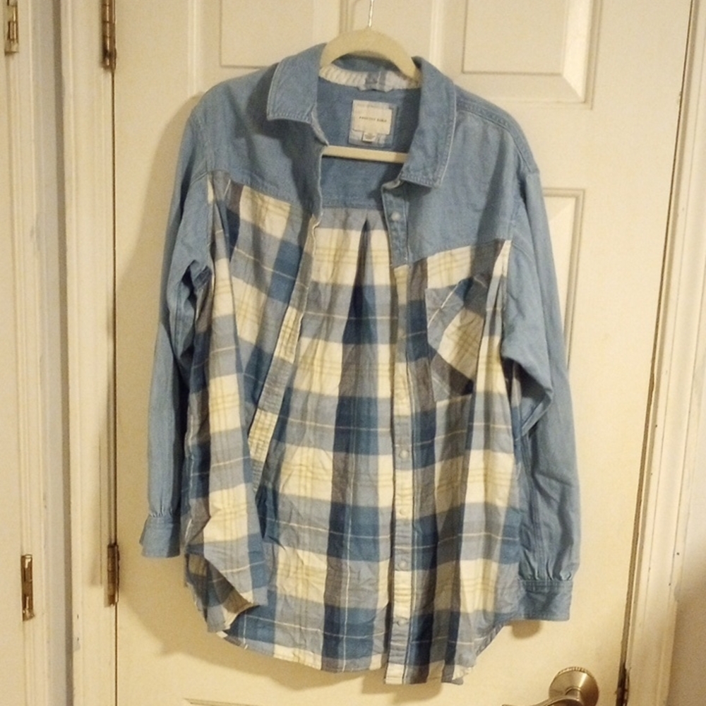 American Eagle Outfitters Denim Shirt